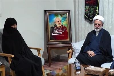 رئیس قوه قضاییه با خانواده سرلشکر شهید حاج محمد کاظمی دیدار کرد