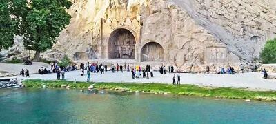 رستوران های اطراف طاق بستان تخریب می‌شوند