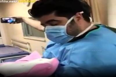 آواز احساسی؛ خواهرزاده بهنام بانی دنیا اومده همش گریه میکنه بانی براش خوند بچه هنگید