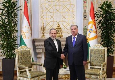 دیدار عراقچی با رئیس جمهور تاجیکستان - تسنیم