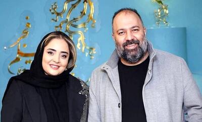وقتی نرگس محمدی و علی اوجی در ترافیک می‌مانند+ فیلم