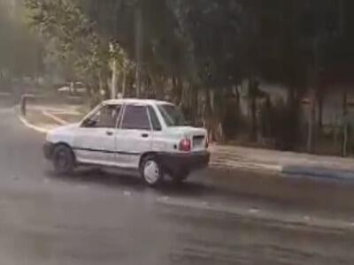 بارش باران در اصفهان و چند شهر این استان