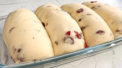 طرز تهیه نان کشمشی آلمانی با ارزان ترین مواد اولیه