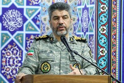 مقام نظامی: تجزیه کشورهای منطقه، راهبرد آمریکا و رژیم صهیونیستی است