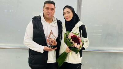 برخورد تاسف بار مبینا نعمت زاده و پدرش با پیشکسوت تکواندو