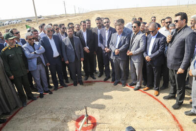 آغاز عملیات اجرایی ساخت نیروگاه خورشیدی ۱۵ مگاواتی در خرم بید فارس
