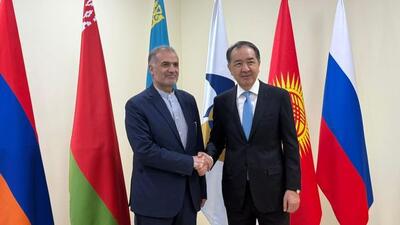 دبیرکل اتحادیه اوراسیا: حجم تجارت با ایران دو برابر می‌شود | آغاز فصل جدید همکاری‌ها