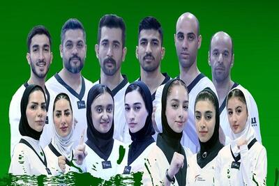پاراتکواندوکاران ایران رقبای خود را در مسابقات قهرمانی آسیا شناختند - پارس فوتبال