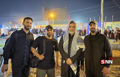 تصاویر سردار شهید امیرعلی حاجی‌زاده در راهپیمایی اربعین سال‌ گذشته