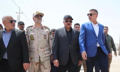 حضور وزیر کشور عراق در مناطق مرزی با ایران - تسنیم