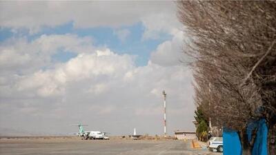 خسارت طوفان به فرودگاه بین المللی شهدای لامرد