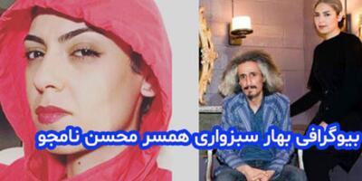 بیوگرافی بهار سبزواری همسر اول محسن نامجو و علت طلاق +‌ عکس جدید و سوابق