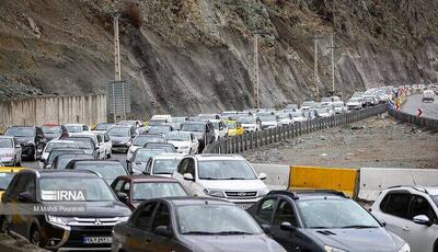 ترافیک پرحجم و روان در جاده‌های مازندران
