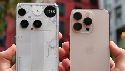 دوربین کدام بهتر است: Nothing Phone (3) در برابر آیفون ۱۶ پرو (عکس)