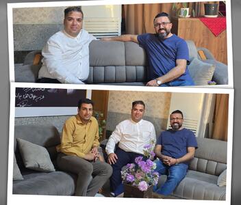 دیدار و گفت‌وگوی مدیرعامل باشگاه فولاد بافت با دکتر احسان محمدی