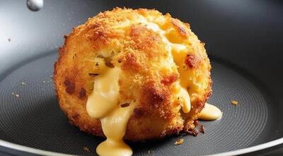 طرز تهیه توپک مرغ پنیری راحت و خوشمزه
