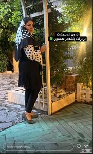 عکس/ استایل مشکی لاکچری و خالدار بهاره رهنما | اقتصاد24