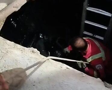 سقوط نگهبان به داخل مخزن قیر در کارخانه آسفالت قروه