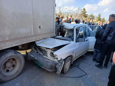 مرگ دلخراش چهار نفر در جاده خنداب