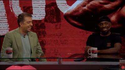 جمله فارسی سرژ اوریه، مدافع جدید پرسپولیس در برنامه زنده