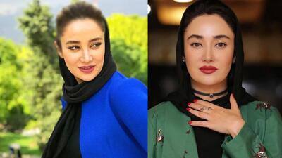 تصویر روز | ابروی عجیب بهاره افشاری | گلی شی