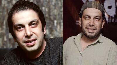 تصویر روز | عباس جمشیدی فر بازیگر خوش خنده سینما کنار همسر جوانش | گلی شی