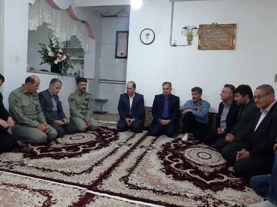 دیدار معاون محیط زیست طبیعی با خانواده‌های درگذشتگان آتش سوزی آبیدر سنندج