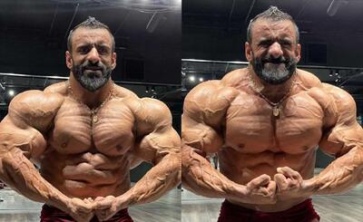 فیگور جدید هادی چوپان با شمشیر