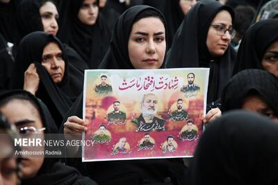 اربعین شهدای اقتدار ایران در بیرجند