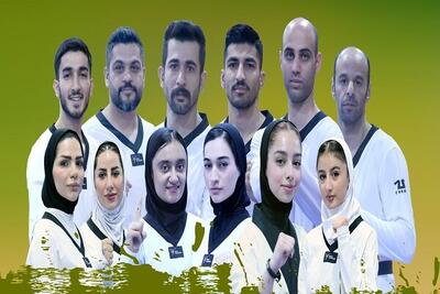 پاراتکواندوکاران ایران قهرمان آسیا شدند
