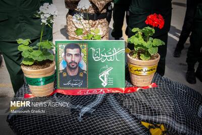 مراسم گرامیداشت چهلمین روز شهادت «میلاد ملک» در مجن برگزار شد