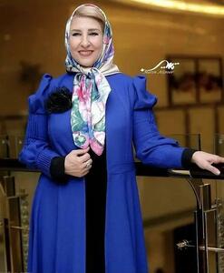 مرجانه گلچین در حال خوانندگی با مازیار لرستانی!/ عکس