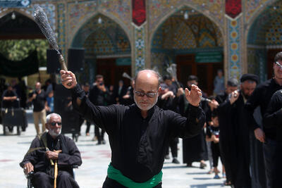 گزارش تصویری: عزاداری زائران و مجاوران حضرت معصومه (س) در روز هفتم صفر | شفقنا، آخرین اخبار ایران و جهان