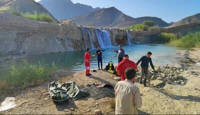 رودخانه کره‌بس جان دو جوان را گرفت