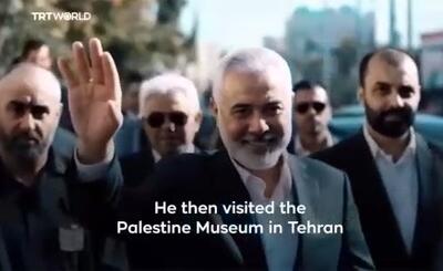 ویدیوی شبیه‌سازی‌ شده از لحظات پایانی زندگی شهید هنیه در تهران