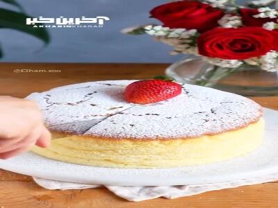 چیز کیک ژاپنی محبوب دل پیر و جوان