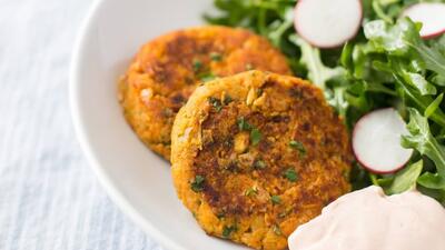 طرز تهیه کتلت نخود، غذای سالم و گیاهی