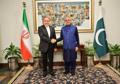 رایزنی وزرای خارجه ایران و پاکستان/ گفت‌و‌گو درباره افزایش تعاملات دو جانبه در زمینه‌های مهم
