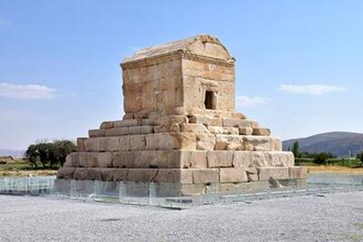 مقبره کوروش در زمان سلطنت مظفرالدین‌شاه