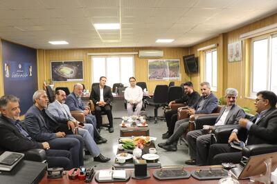 دیدار مسئولان شهرستان هشترود با مدیرکل ورزش و جوانان  آذربایجان شرقی