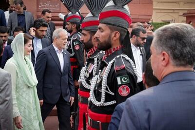 استقبال خاص و ویژه مریم نواز از مسعود پزشکیان در لاهور + فیلم