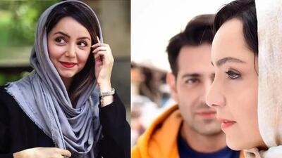 تصویر روز | قاب مشترک نازنین بیاتی و امیرحسین آرمان؛ ستارگان سریال مانکن | گلی شی