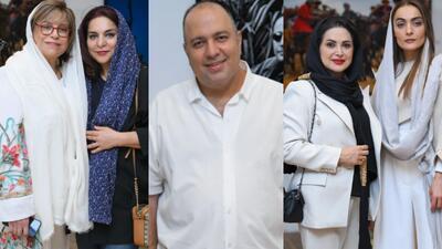 ⁨ ⁨ ⁨خبر روز | افتتاحیه خصوصی گالری چند تکه آینه «آثار هنرهای تجسمی سینماگران ایران» | گلی شی
