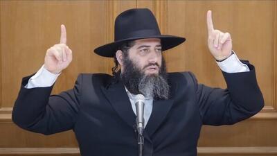 این خاخام صهیونیست مرزهای بی‌رحمی را جا به جا کرد ! | ببینید