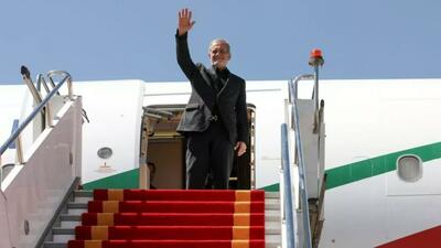 رئیس جمهوری اسلامی ایران وارد لاهور شد