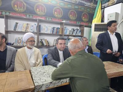 برگزاری میز خدمت رئیس سازمان ثبت در روستای لیچاه گیلان