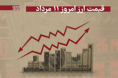 قیمت دلار و سایر ارز ها امروز شنبه 11 مرداد 1404