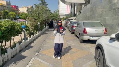 بازسازی صحنه سرقت گوشی دختر جوان در سعادت‌آباد + عکس و فیلم