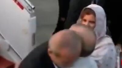 زبان بدن نخست‌وزیر پاکستان در استقبال از پزشکیان