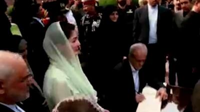 تصاویر مسعود پزشکیان در آرامگاه اقبال لاهوری